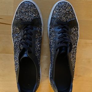 MGemi Black Sparkle Sneakers
